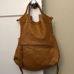 Foley and Corinna Leather Purse Tote